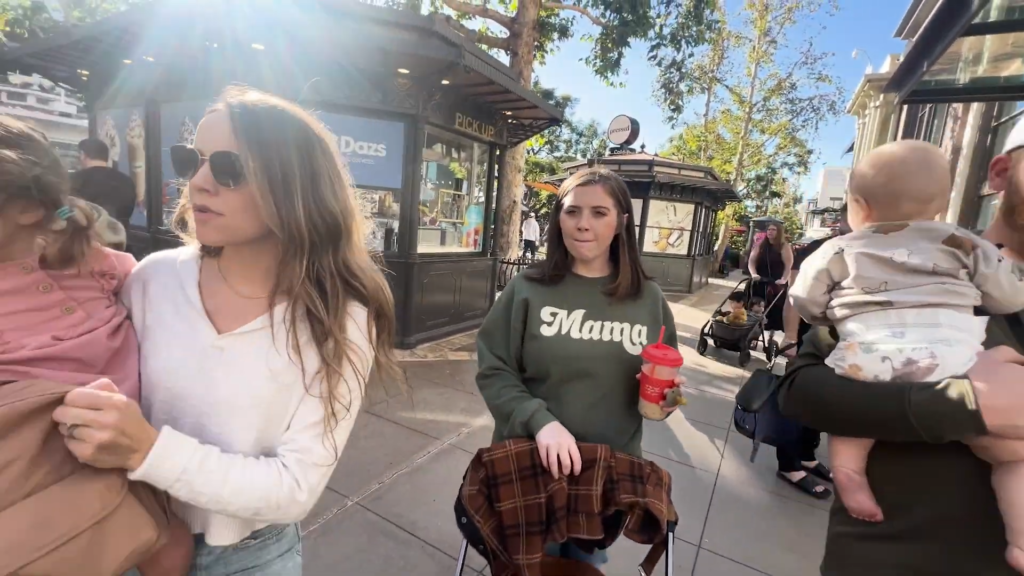 Jinger Duggar and Joy-Anna Duggar out and about on a sunny L.A. day.