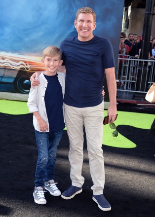 Todd Chrisley and son Grayson Chrisley
'Ghostbusters' film premiere, Arrivals, Los Angeles, USA - 09 Jul 2016
Ghostbusters - Los Angeles Premiere