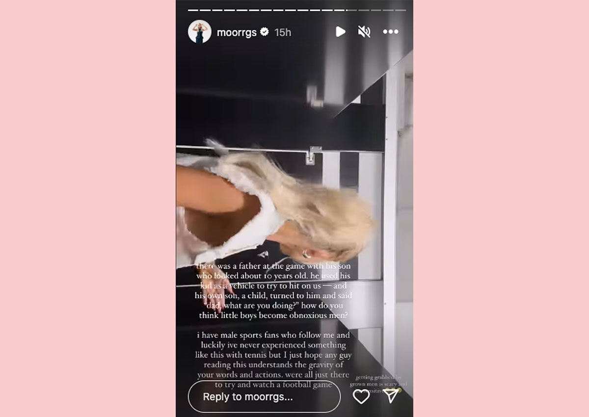 morgan riddle instagram grope story 