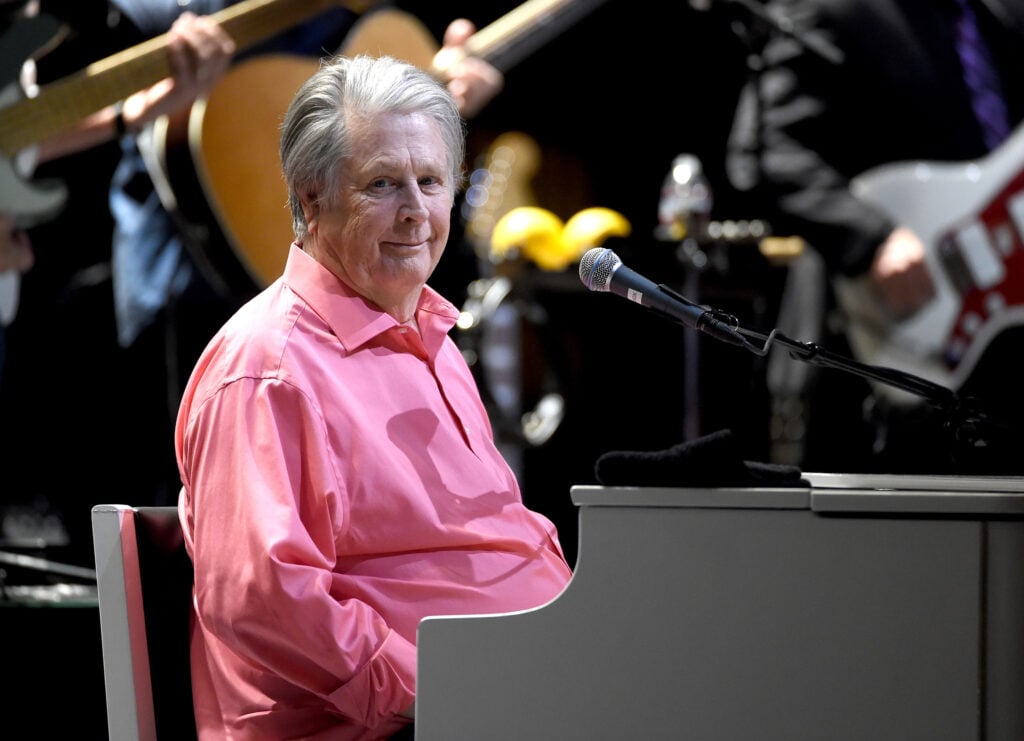 Musician Brain Wilson performs Pet Sounds at the Pantages Theatre on May 26, 2017 in Los Angeles, California. 