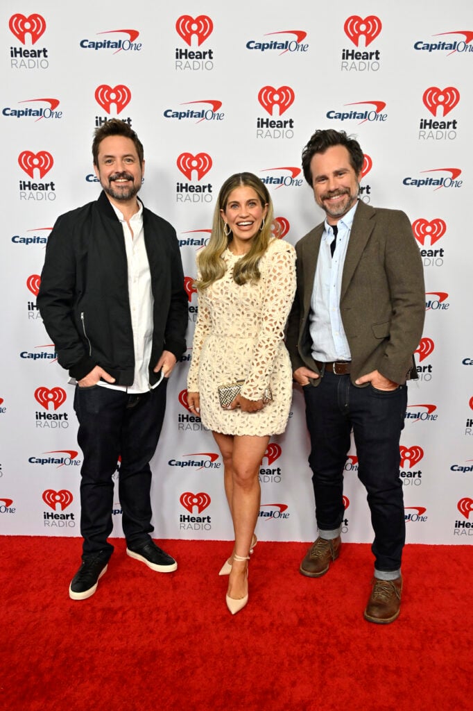 Will Friedle, Danielle Fishel, and Rider Strong attend the 2023 iHeartRadio Music Festival at T-Mobile Arena on September 22, 2023 in Las Vegas, Nevada.