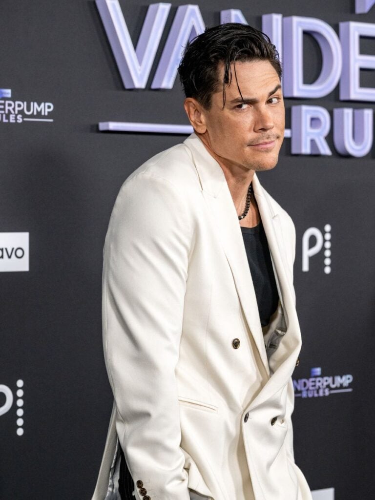 Tom Sandoval attends the premiere party for Season 11 of Bravo's "Vanderpump Rules" at the Hollywood Palladium on January 17, 2024 in Los Angeles, California. 