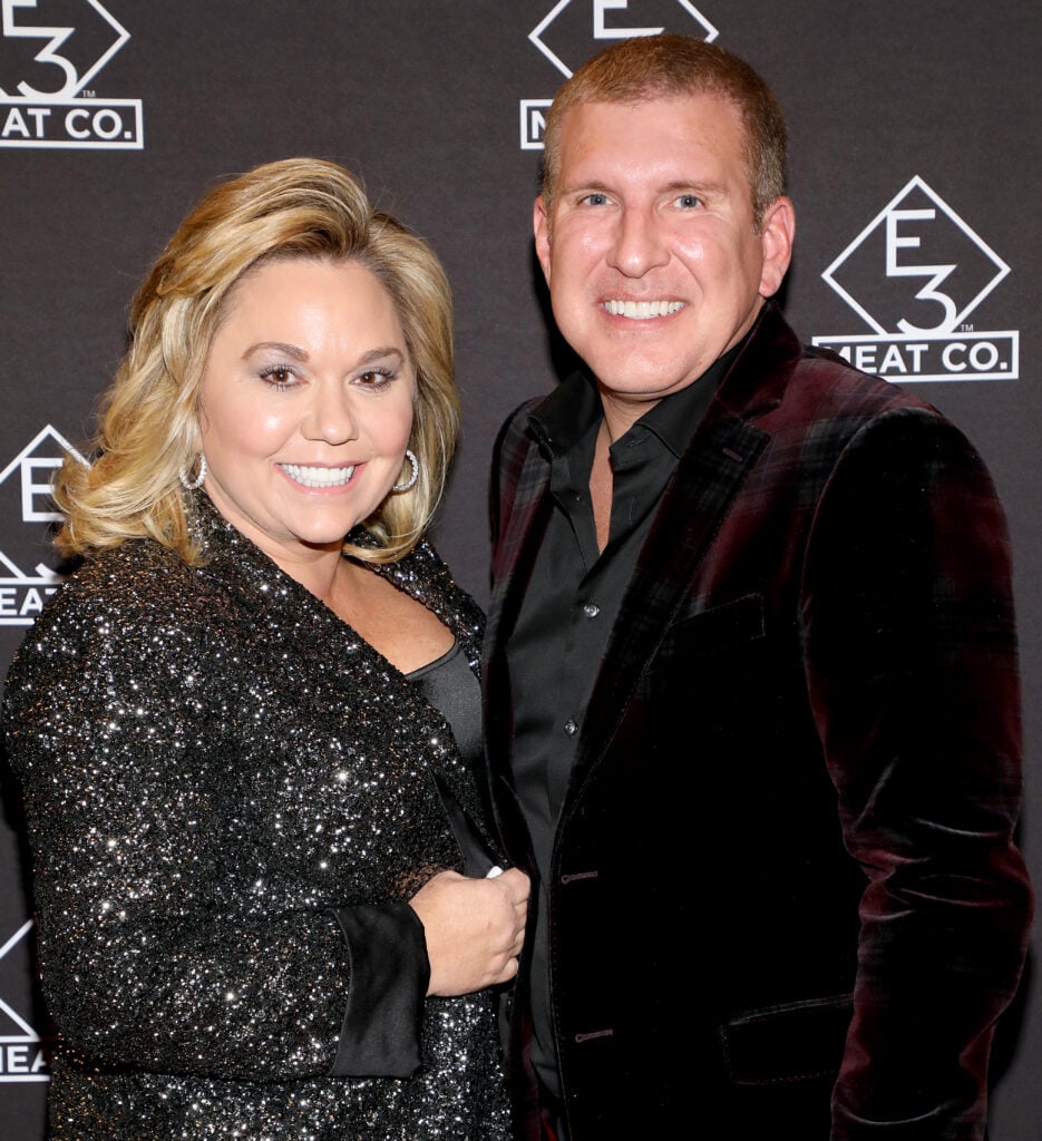 Julie Chrisley and Todd Chrisley together in Tennessee.