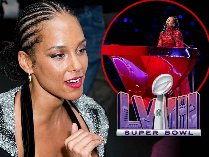 alicia keys superbowl performance