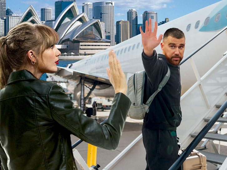 TRAVIS kelce taylor swift sydney