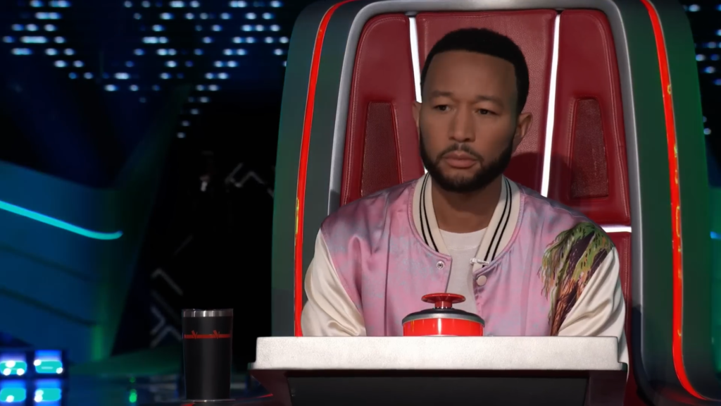 John Legend on The Voice Season 25.