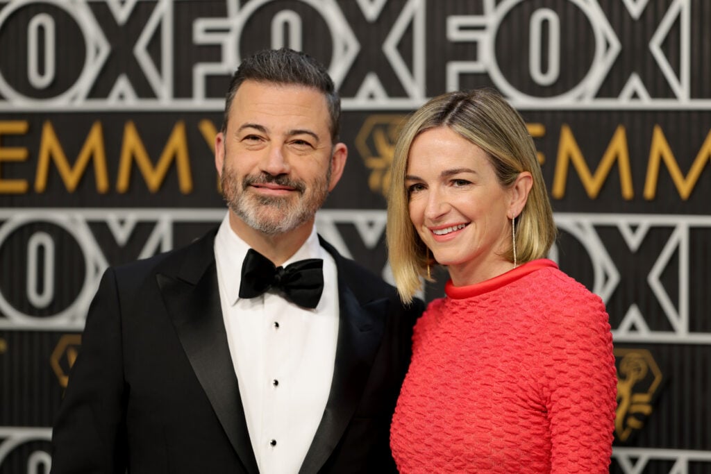 Jimmy Kimmel and Molly McNearney together