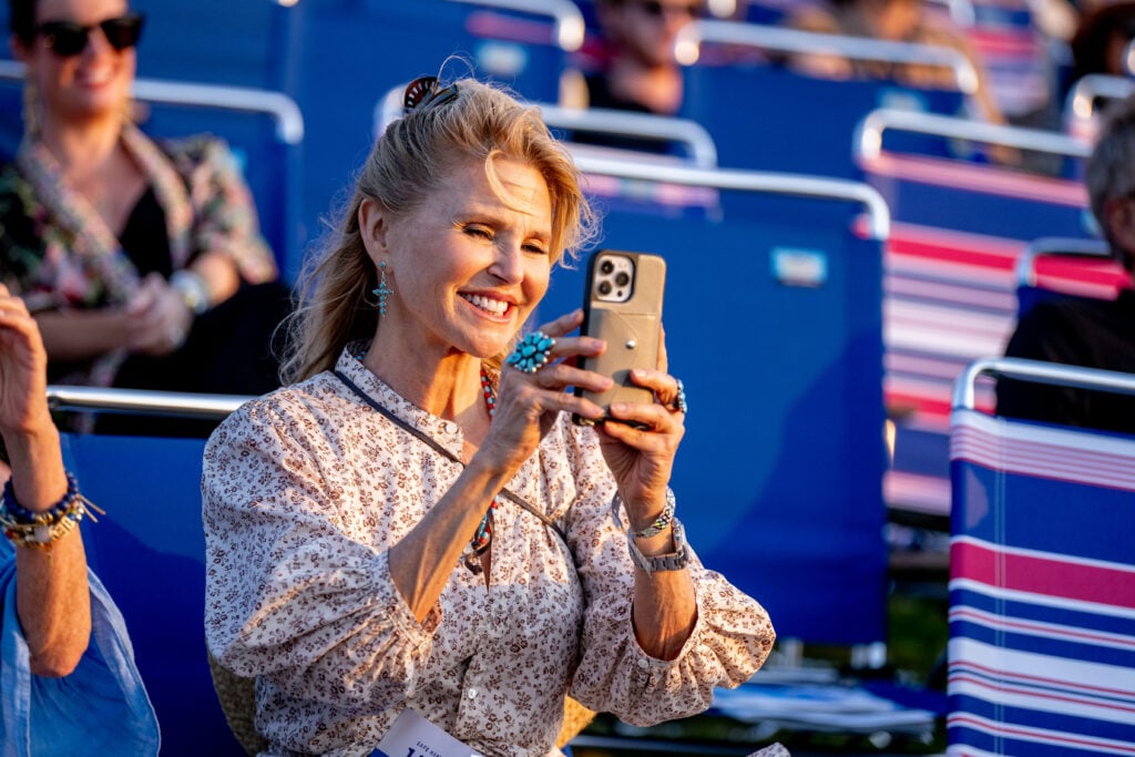 Christie Brinkley in Montauk