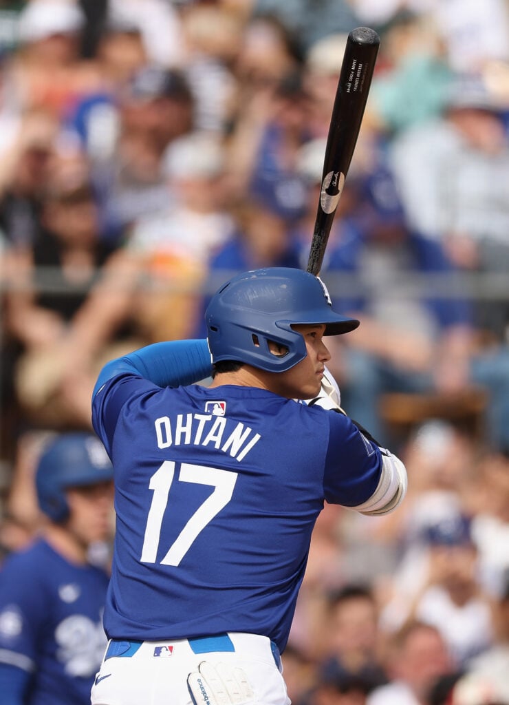 Shohei Ohtani at bat