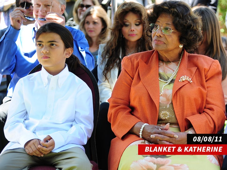 blanket and katherine jackson