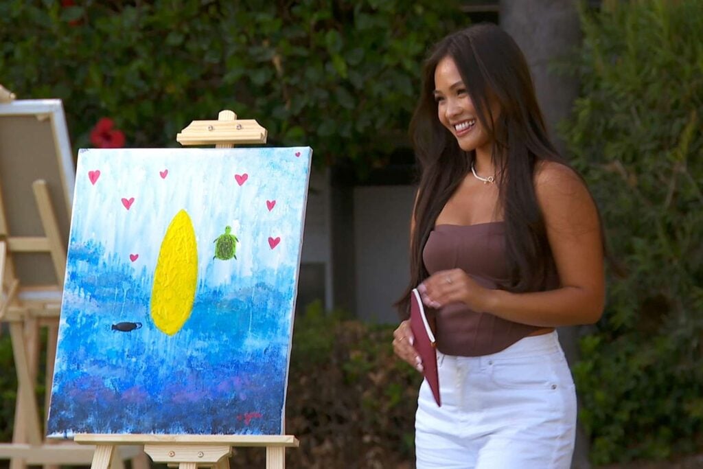 Jenn Tran as a contestant on The Bachelor.