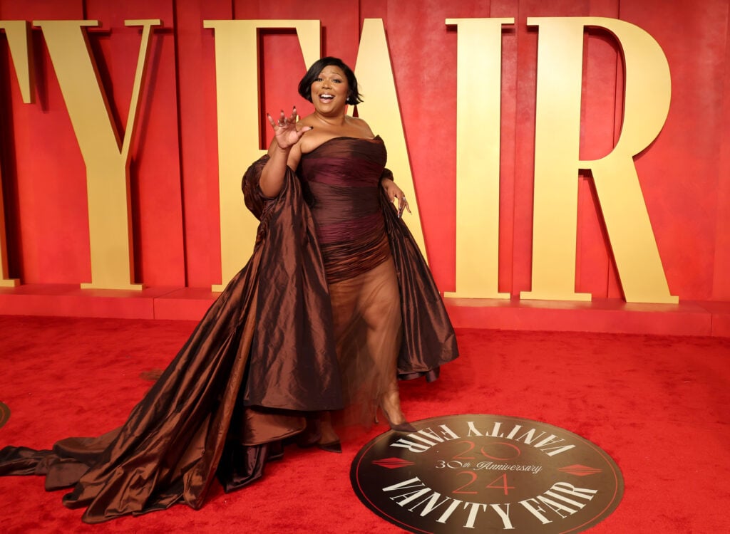 Lizzo on the red carpet