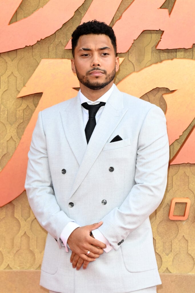 Chance Perdomo at a movie premiere