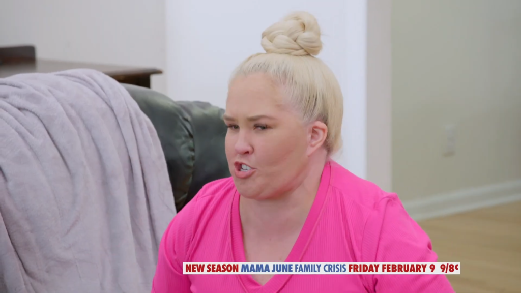 June Shannon appears unhappy on Mama June: Family Crisis.