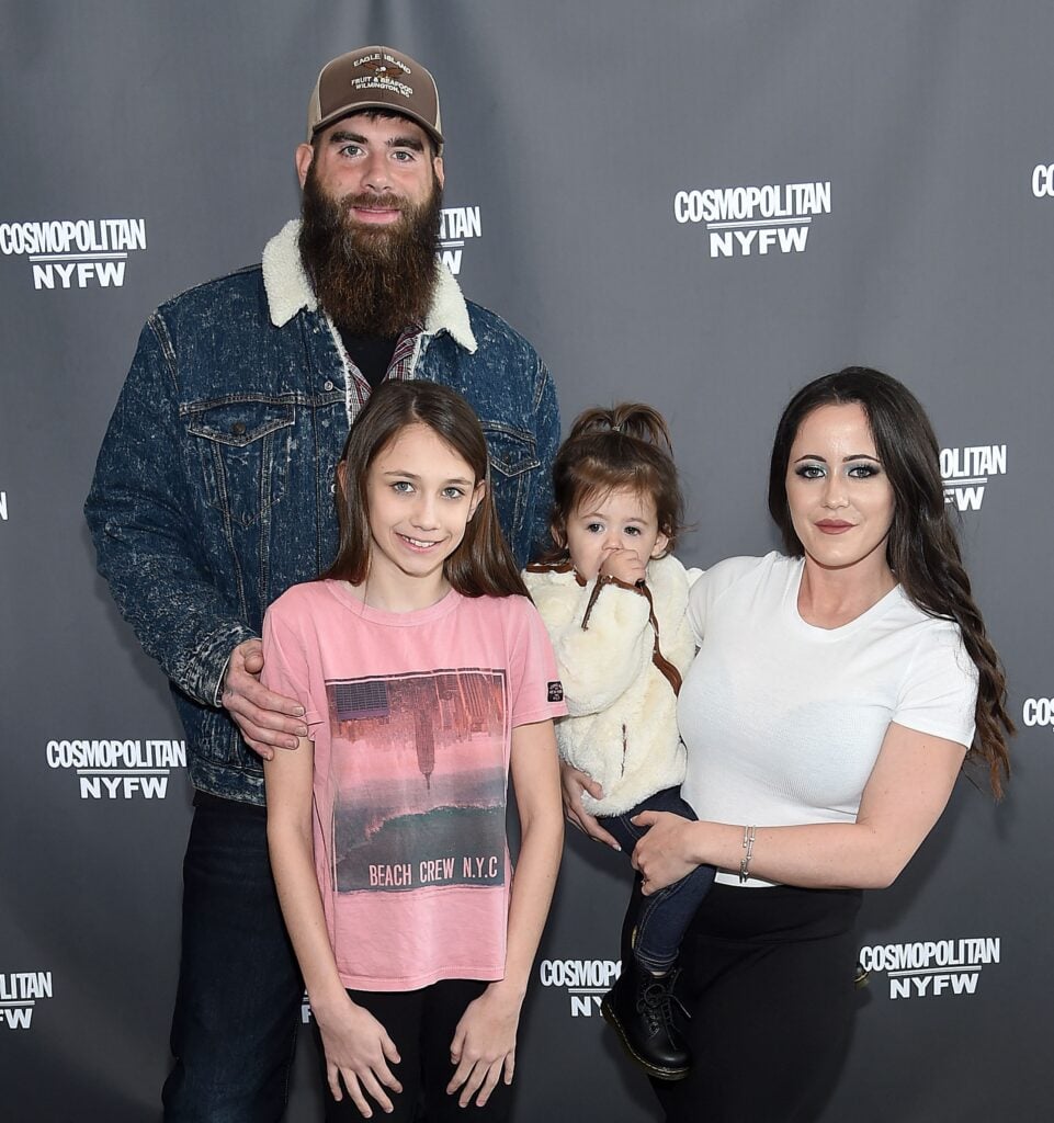 David Eason, Marissa Eason, Ensley Eason and Jenelle Eason