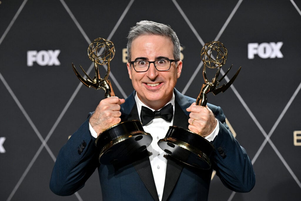 John Oliver at the Emmys