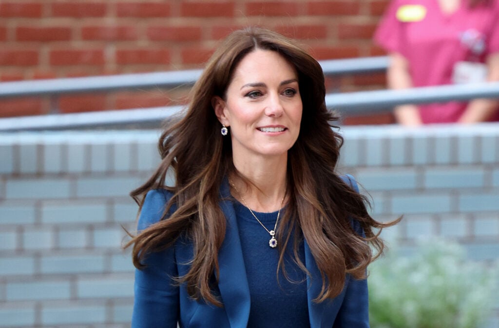 Catherine, Princess Of Wales attends the opening of Evelina London's new children's day surgery unit on December 05, 2023 in London, England.