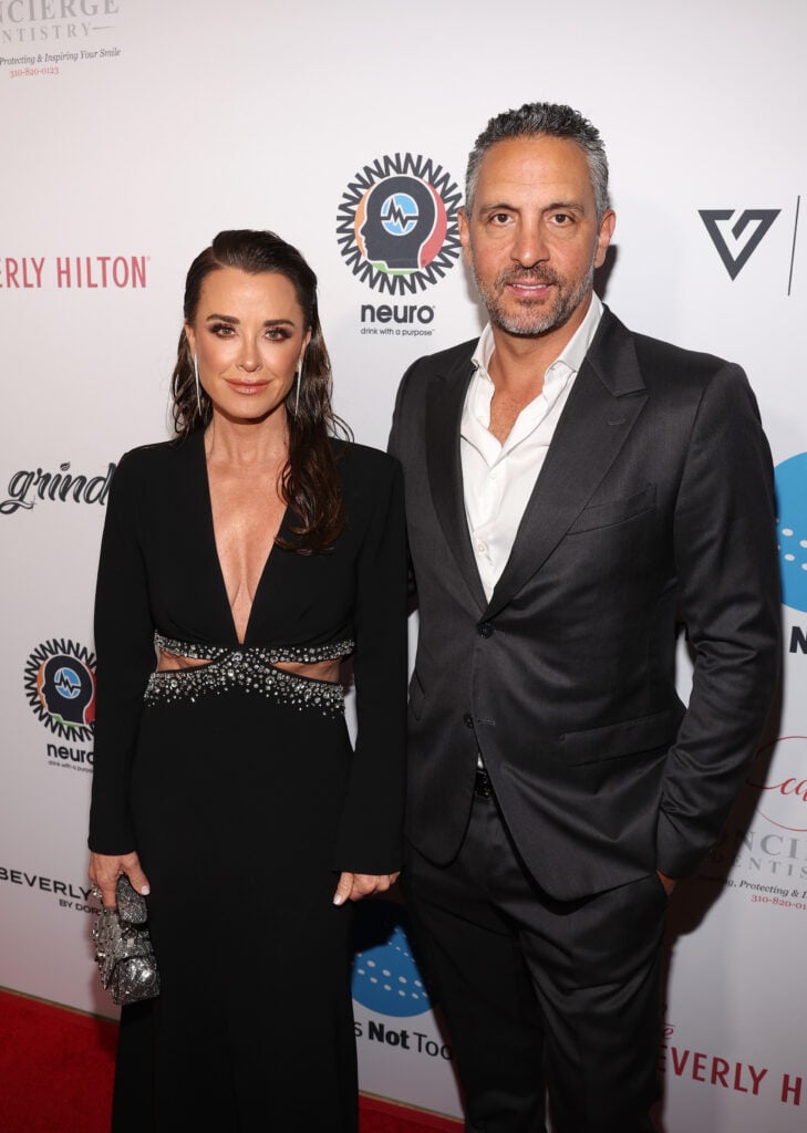 Kyle Richards and Mauricio Umansky together in April of 2023.