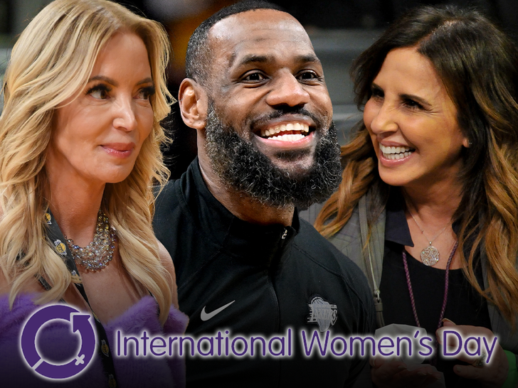 linda rambis  LeBron James  jeanie buss