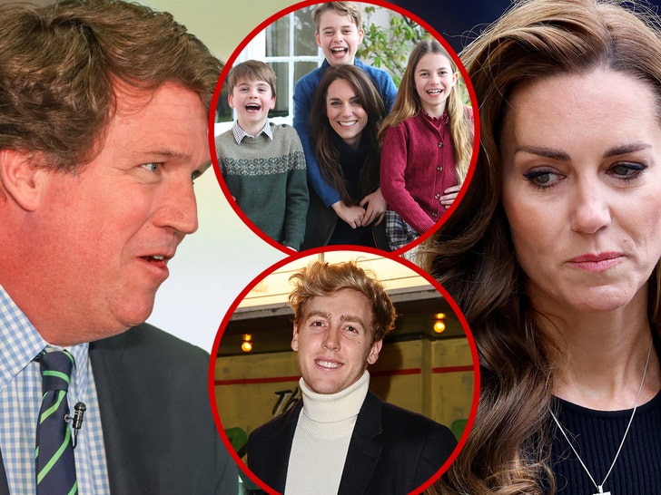 tucker carlson kate middleton family photo Josh Pieters