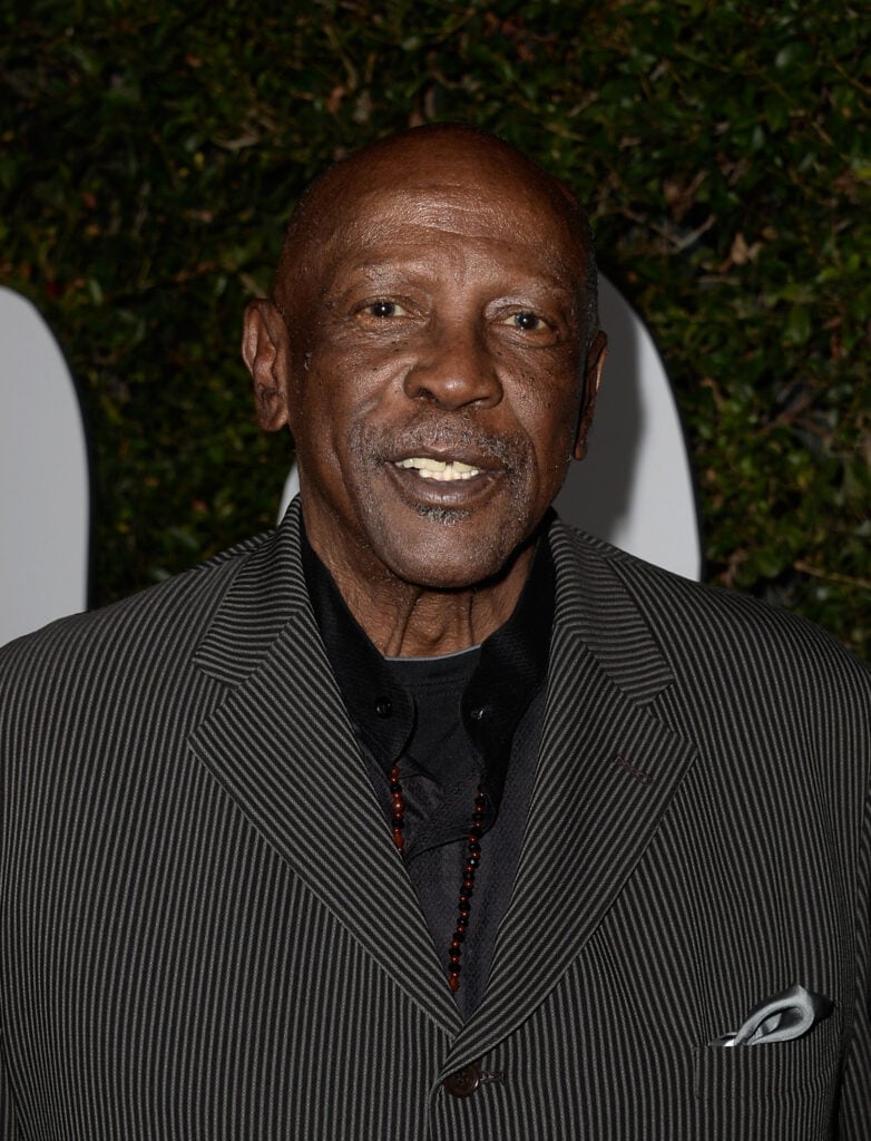 Louis Gossett Jr. arrives for the premiere of The Weinstein Company's "Mandela: Long Walk To Freedom" at ArcLight Cinemas on November 11, 2013 in Hollywood, California.