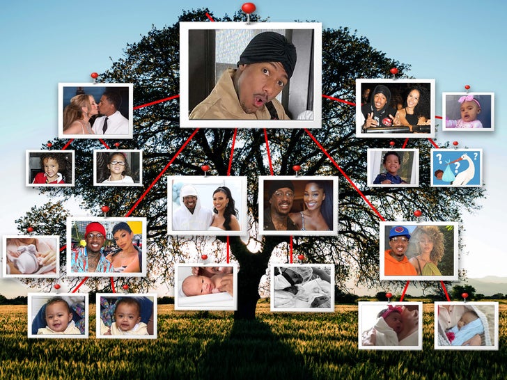 Nick Cannon's Entangled Family Tree