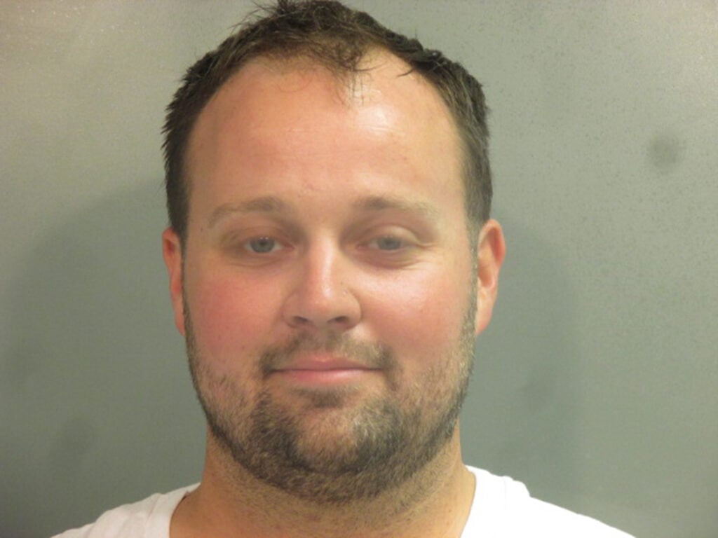 Josh Duggar mugshot from April of 2021.