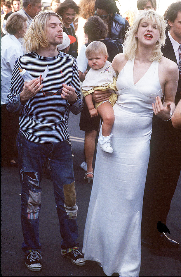 Kurt, Courtney, and Frances