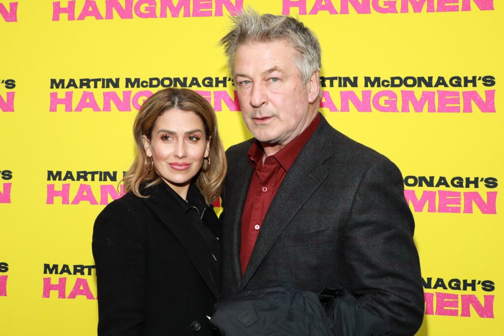 Hilaria Baldwin and Alec Baldwin attend the opening night of 