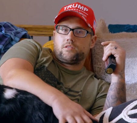 Ryan Edwards in Trump Hat