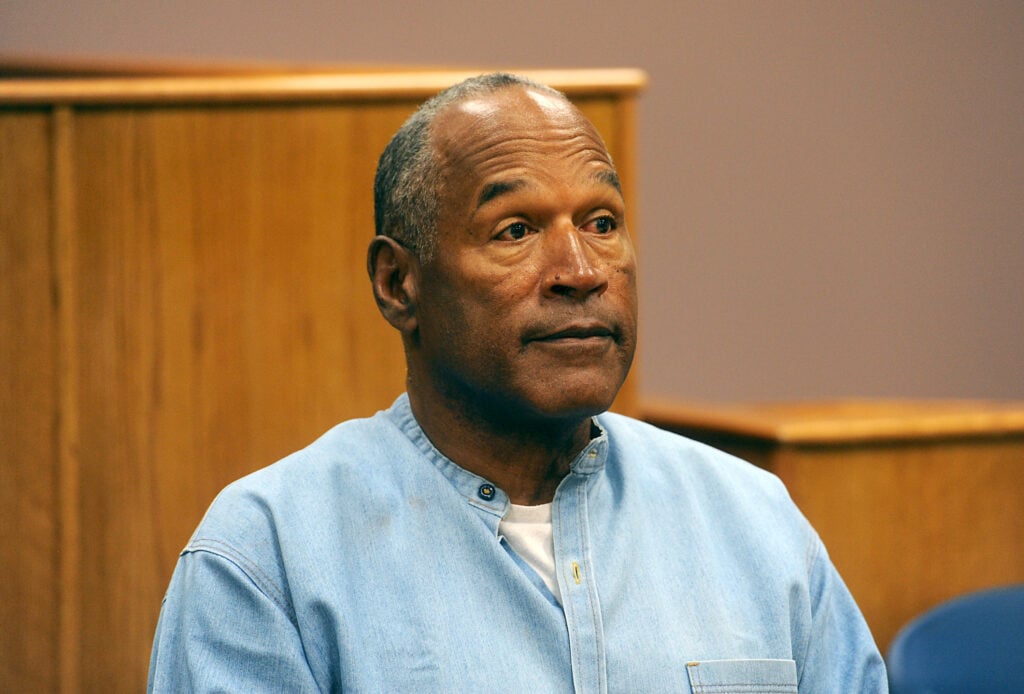 O.J. Simpson in July of 2017.