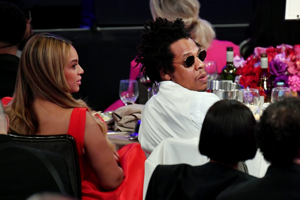 Beyonce and Jay-Z attend an event in January of 2020.