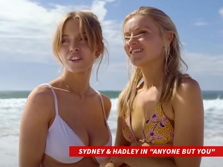 Hadley Robinson and Sydney Sweeney