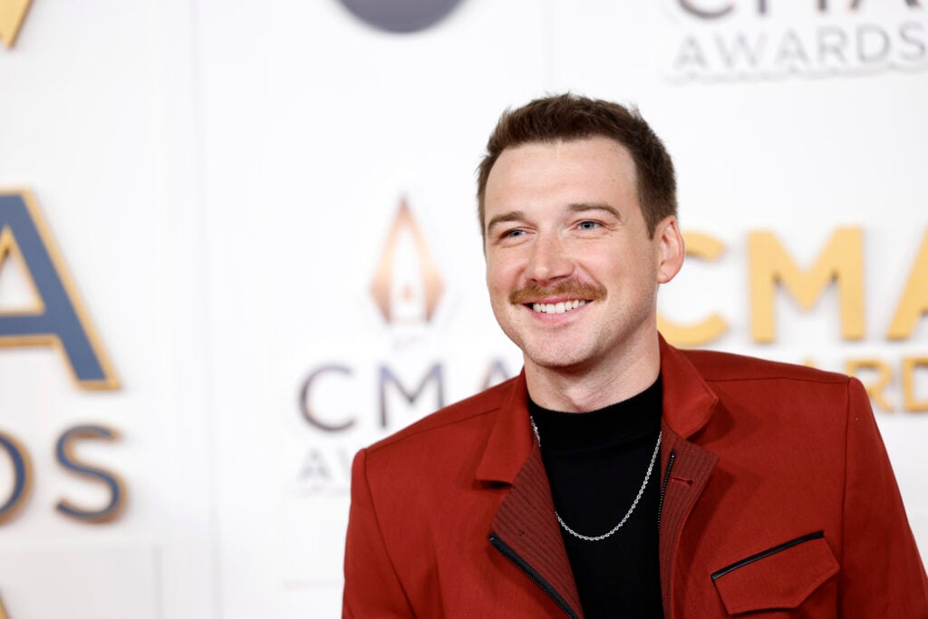 Morgan Wallen on a red carpet