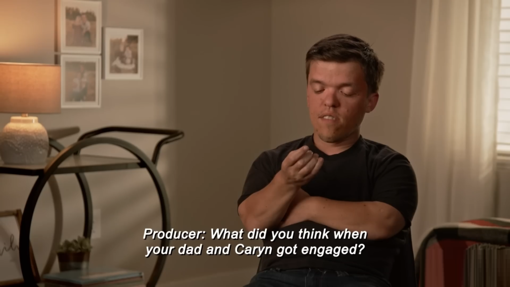 Zach Roloff hears a producer ask about his semi-estranged father's engagement news.