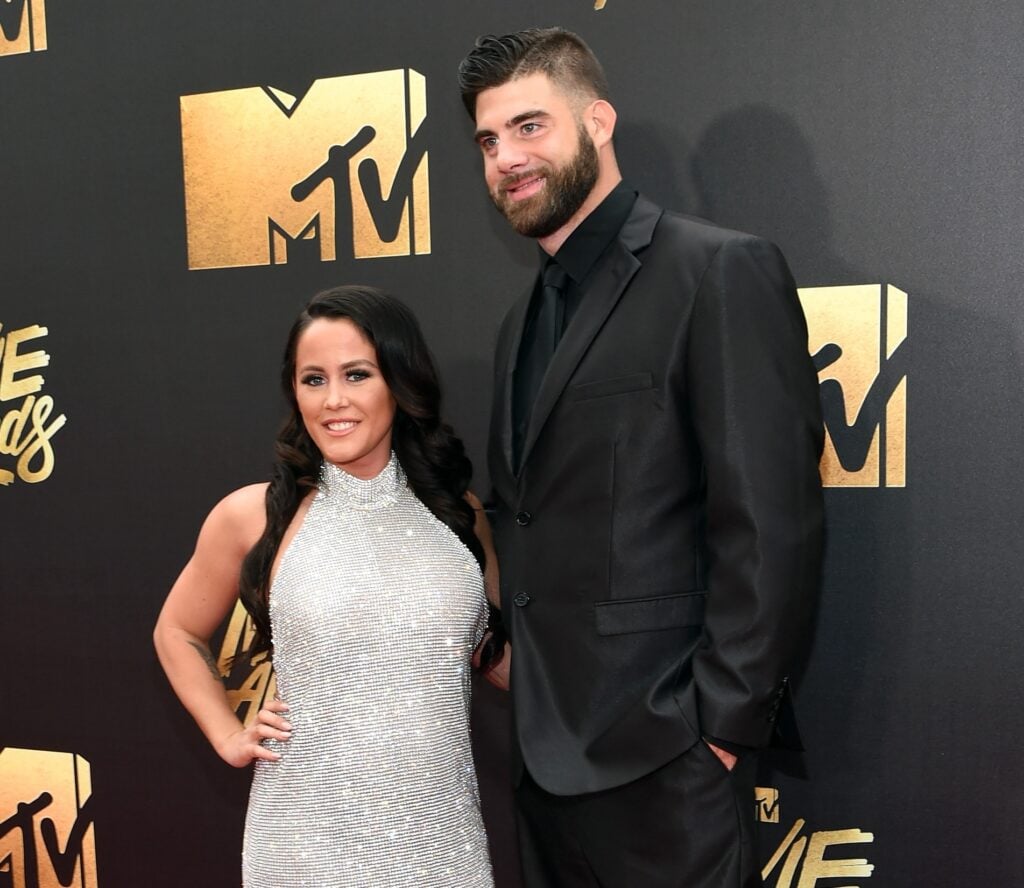 Jenelle Evans with ex David Eason