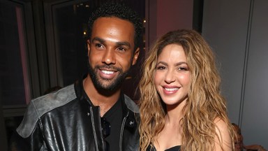 Lucien Laviscount with Shakira