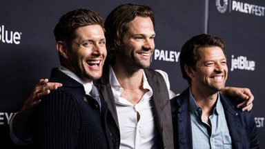 Jensen Ackles, Jared Padalecki and Misha Collins