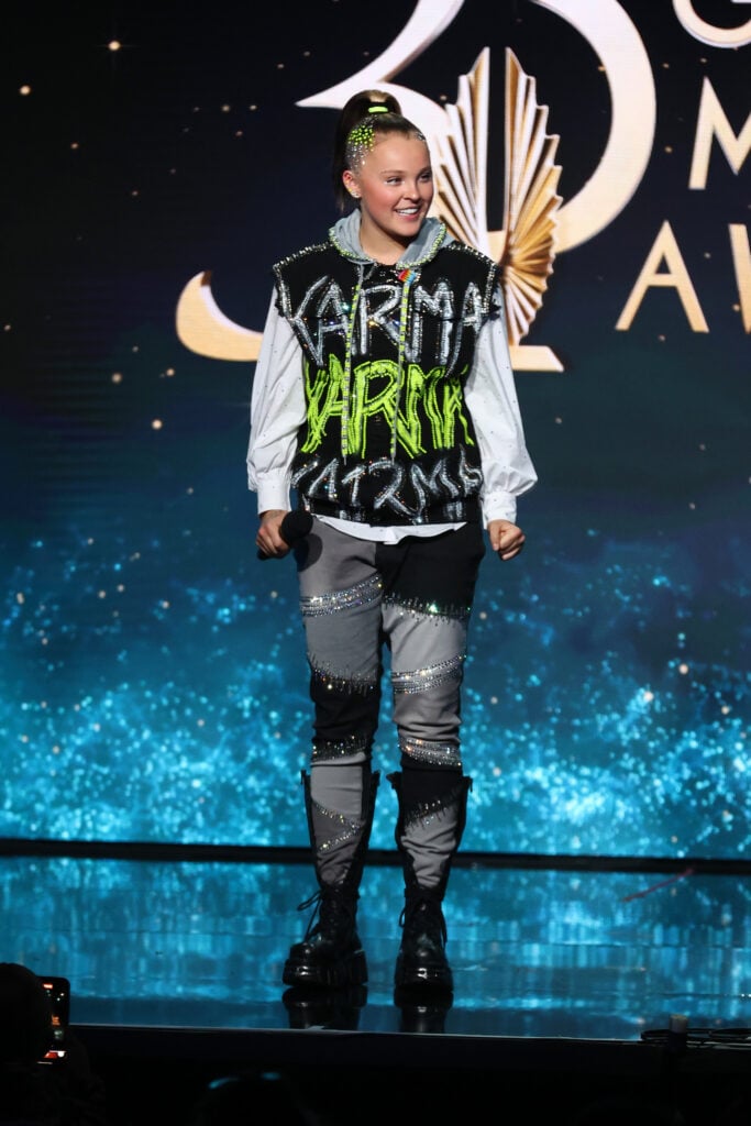 JoJo Siwa at the GLAAD Awards in March of 2024.