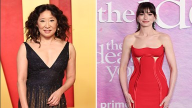 Sandra Oh and Anne Hathaway